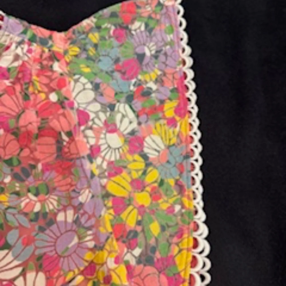NEW WITH TAGS! Kate Spade floral dots burnout top, $228, med - Picture 6 of 7